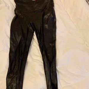 Spanx faux leather leggings